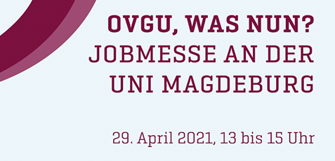 Jobmesse OVGU ©Grafik Uni Magdeburg