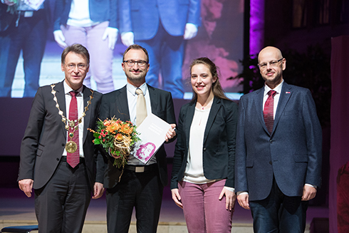 Teaching Prize Winners 2016 (c) Harald Krieg / Uni Magdeburg