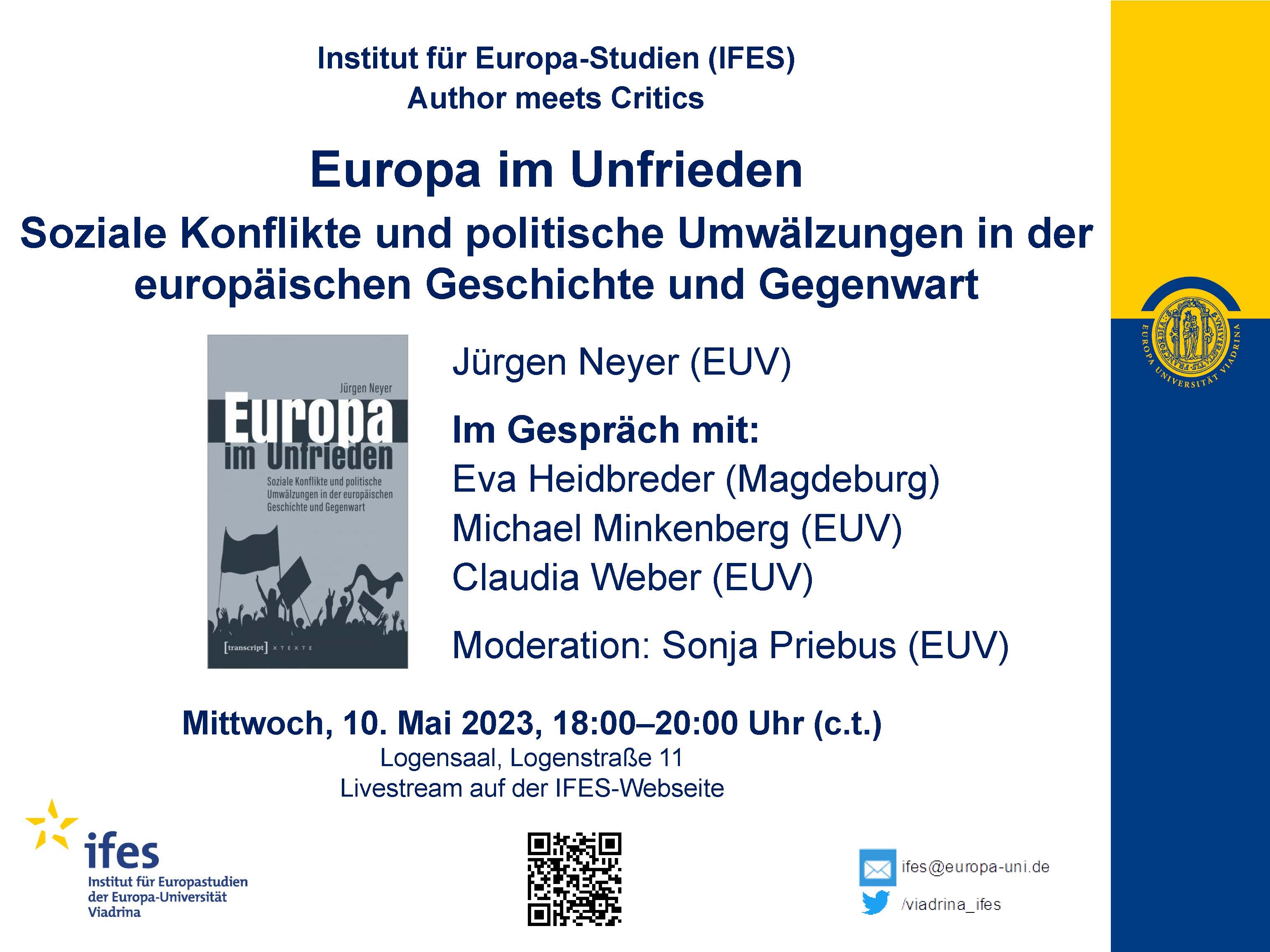 Europa im Unfrieden Europa im Unfrieden