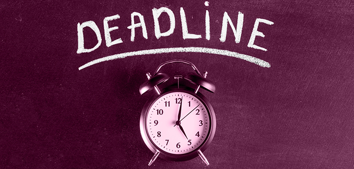 Deadline for research report