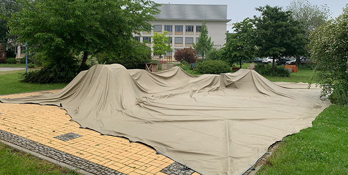 Was brachte Zelt zum Einsturz?