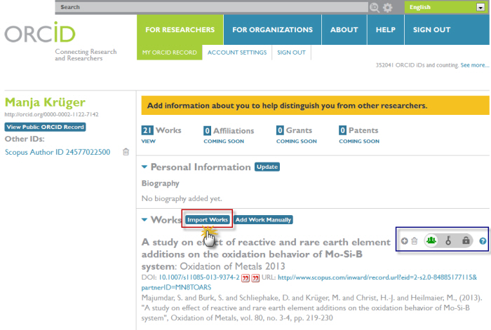 Orcid_Import