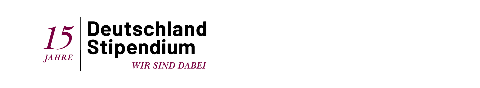 15 Jahre Deutschlandstipendium