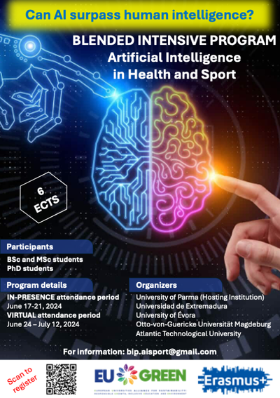 Poster AI Health Sport Parma 2024
