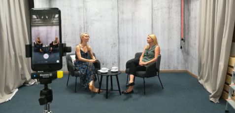 Karriere Kaffee, Ina Goetze und Nance Kaemmerer ©Katrin Burgmann