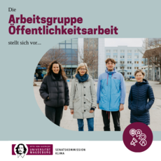 Die Arbeitsgruppe Öffentlichkeitsarbeit stellt sich vor!