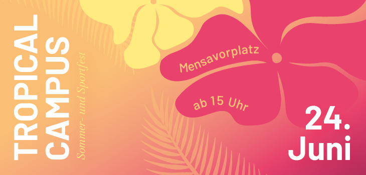Grafik für das Sommerfest der Uni Magdeburg
