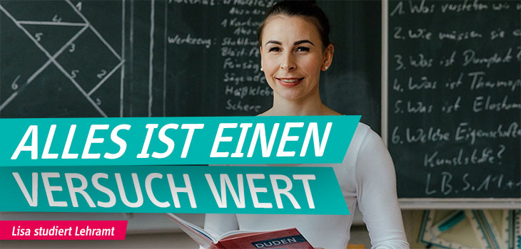 Video: Alles ist einen Versuch wert - Lisa studiert Lehramt