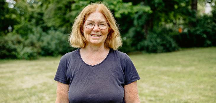 Porträt Prof. Ellen Matthies (c) Hannah Theile  Uni Magdeburg