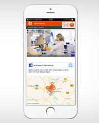 Screenshot - Machdeburg App an der Universität Magdeburg
