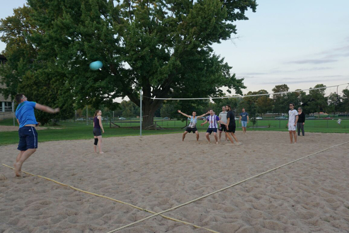 Sport und Spiele nach dem Barbecue 1
