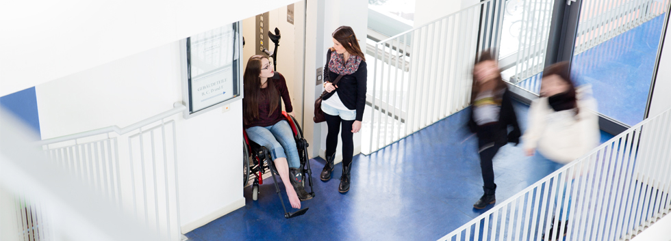 Studieren mit gesundheitlichen EInschränkungen und Behinderungen