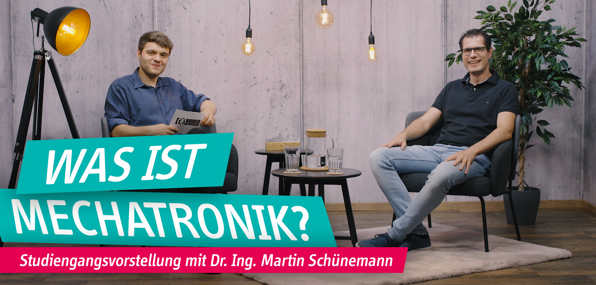 Header - Video Studiengangsvorstellung mit Dr. Ing. Martin Schünemann