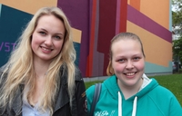 Alexandra und Superweiser Lilli