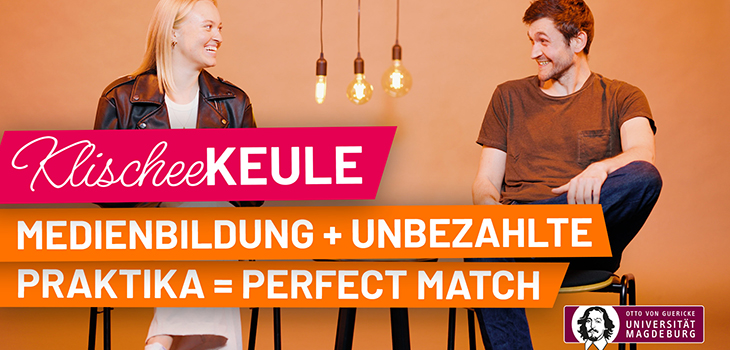 Klischeekeule zum Studiengang Medienbildung (c) Uni Magdeburg