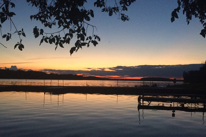 Sonnenuntergang Wisconsin River