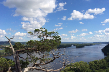 Ausflug zum Mississippi River