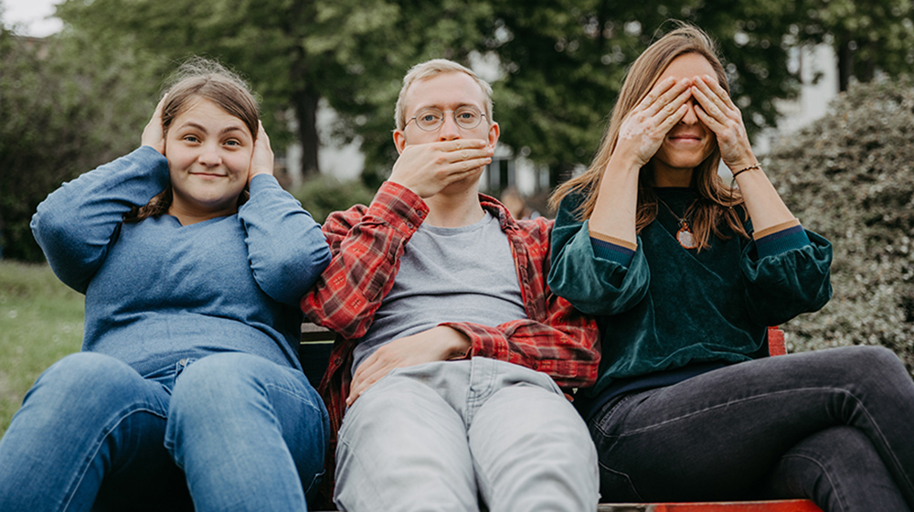 Catherina-Pauline Kleinbauer, Gregor Buhse und Anne-Kathrin Boldt von der Uni Magdeburg (c) Jana Dünnhaupt 3