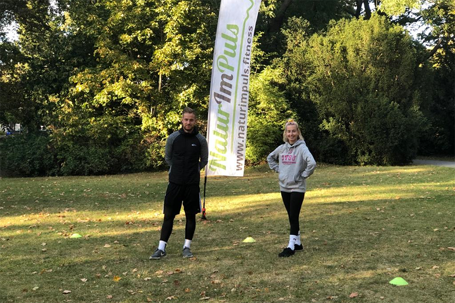 Felix und Janina kurz vorm Training (c) Lisa Baaske beitrag