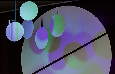 Lichtinstallation (c) Jana Dünnhaupt Uni Magdeburg