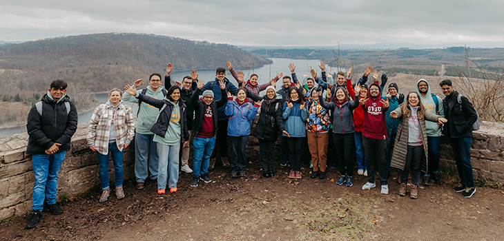 Internationale Studierende im Alumni-Botschafter-Programm an der Universität Magdeburg auf Exkursion im Harz (c) Jana Dünnhaupt Uni Magdeburg